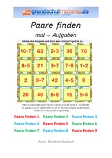 Paare finden_Das kleine 1x1_mal-Aufgaben.pdf